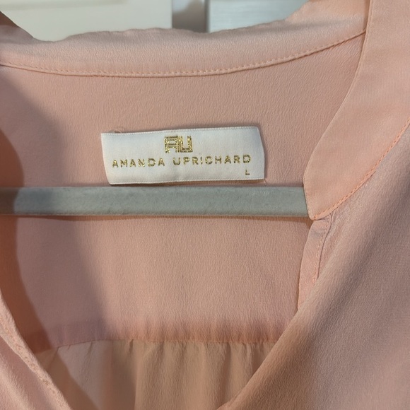 Amanda Uprichard blush blouse - Picture 2 of 4